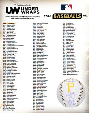 2026 Fanatics UW MLB Baseballs Volume One 12 Box Case Pick Your Team #4