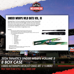 2026 Fanatics UW MLB Signed Bats Volume Three 8 Box Case Pick Your Team #2