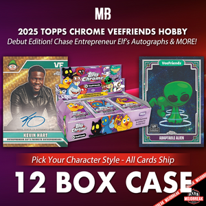 2025 Topps VeeFriends Chrome Hobby 12 Box Case Pick Your Character #1 (Listing 1 of 2)