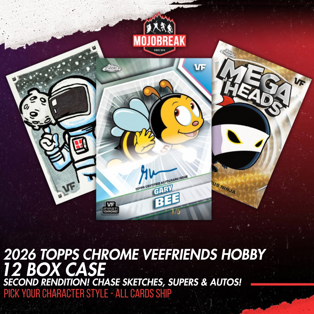 2026 Topps VeeFriends Chrome Hobby 12 Box Case Pick Your Character #1 (Listing 2 of 2)