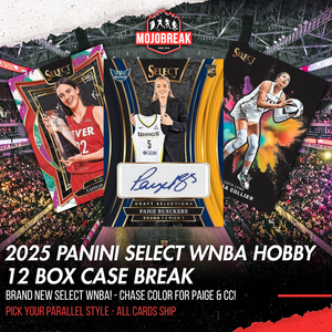 2025 Panini Select WNBA Hobby 4 Box Break Pick Your Team #2