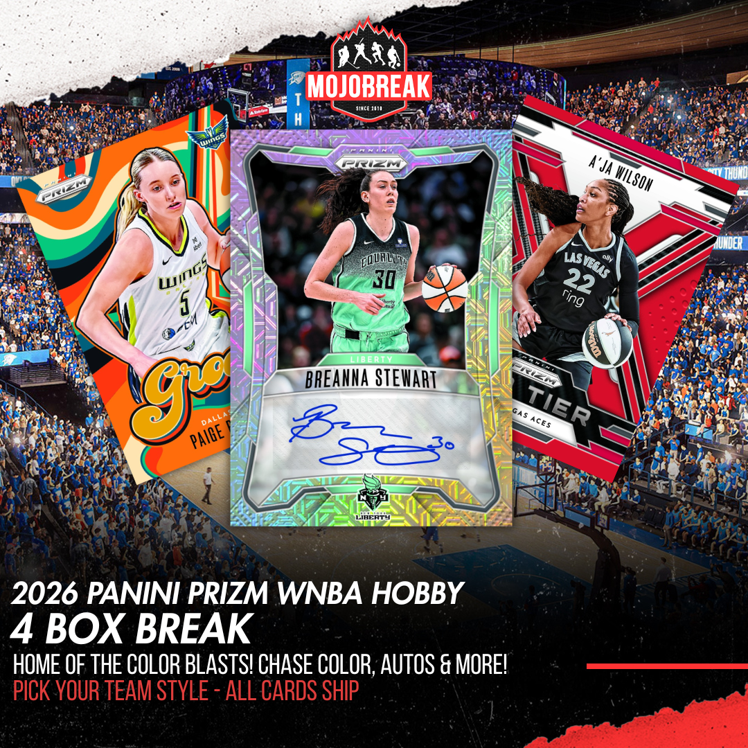2026 Panini Prizm WNBA Hobby 4 Box Pick Your Team #3