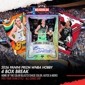 2026 Panini Prizm WNBA Hobby 4 Box Pick Your Team #2