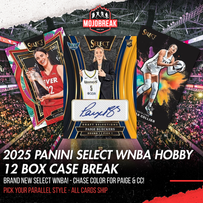 2025 Panini Select WNBA Hobby 12 Box Case Pick Your Parallel #1
