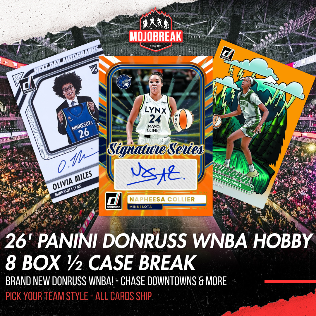 2026 Panini Donruss WNBA Hobby 8 Box Pick Your Team #2