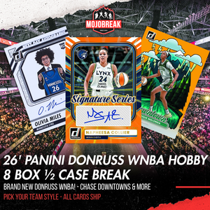 2026 Panini Donruss WNBA Hobby 8 Box Pick Your Team #1