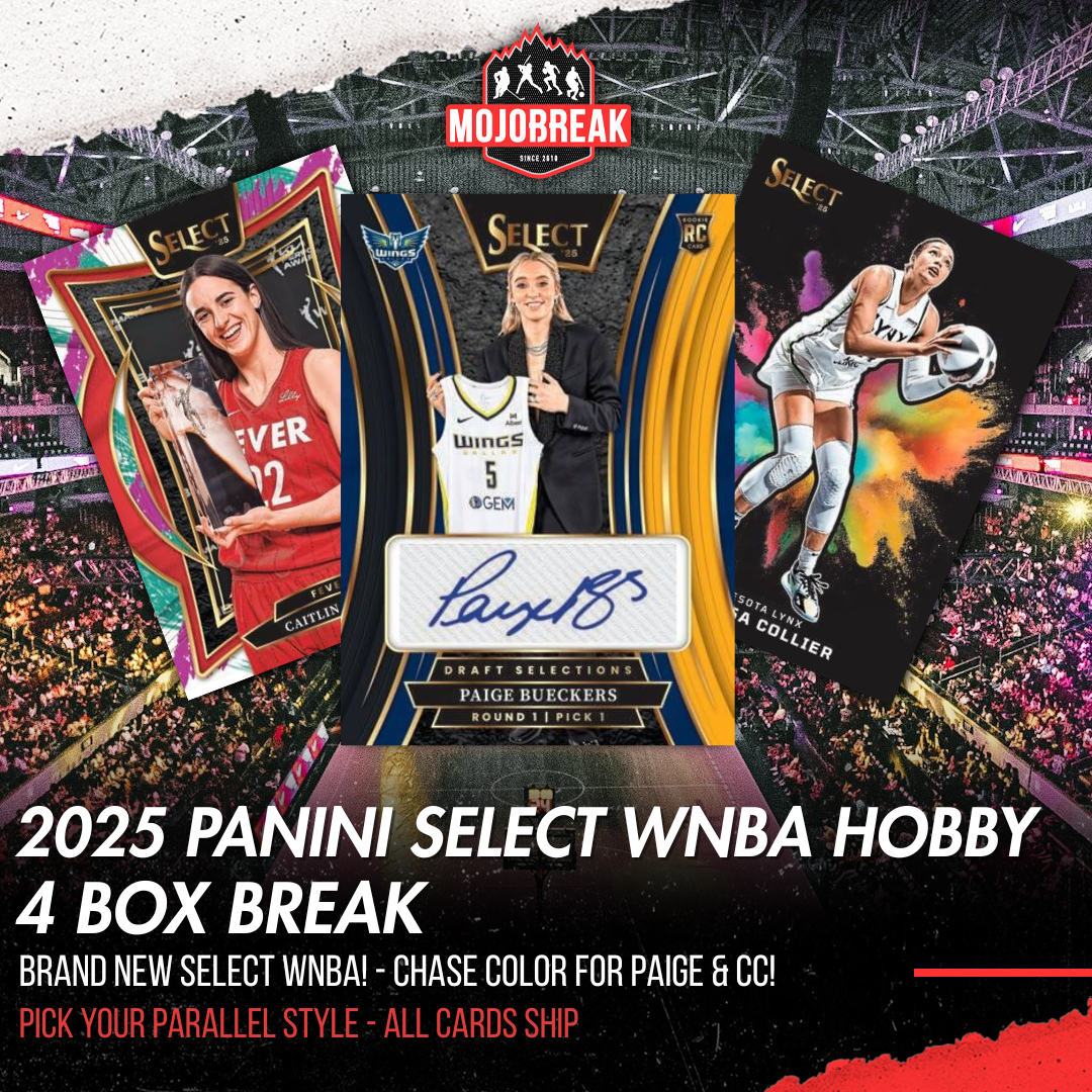 2025 Panini Select WNBA Hobby 4 Box Break Pick Your Parallel #16