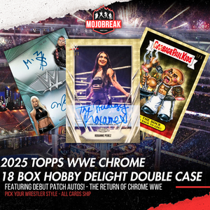 2026 Topps Chrome WWE Hobby & Delight 18 Box Double Case Pick Your Wrestler #2