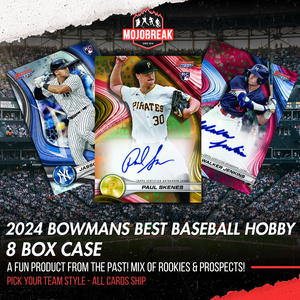 2024 Bowman's Best Baseball Hobby 8 Box Case Pick Your Team #19