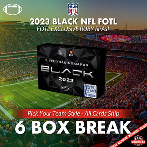 2023 Panini Black Football FOTL 6 Box Break #1