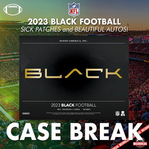 2023 Panini Black Football 12 Box Case Break #2