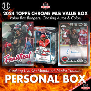 Personal Box - 2024 Topps Chrome Baseball Value Box (PB)