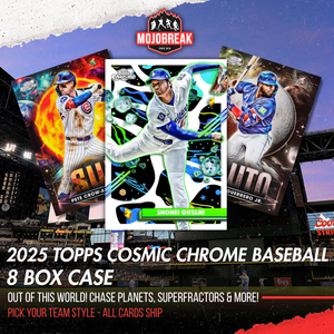 2025 Topps Cosmic Chrome Baseball Hobby 8 Box Case Pick Your Team #1
