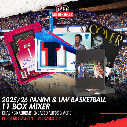 2025/26 Panini & Fanatics UW Signature Emanate Basketball 11 Box Mixer Pick Your Team #1
