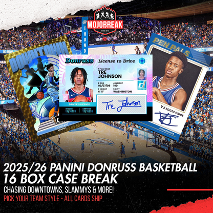 2025/26 Panini Donruss Basketball 16 Box Case Pick Your Team #1