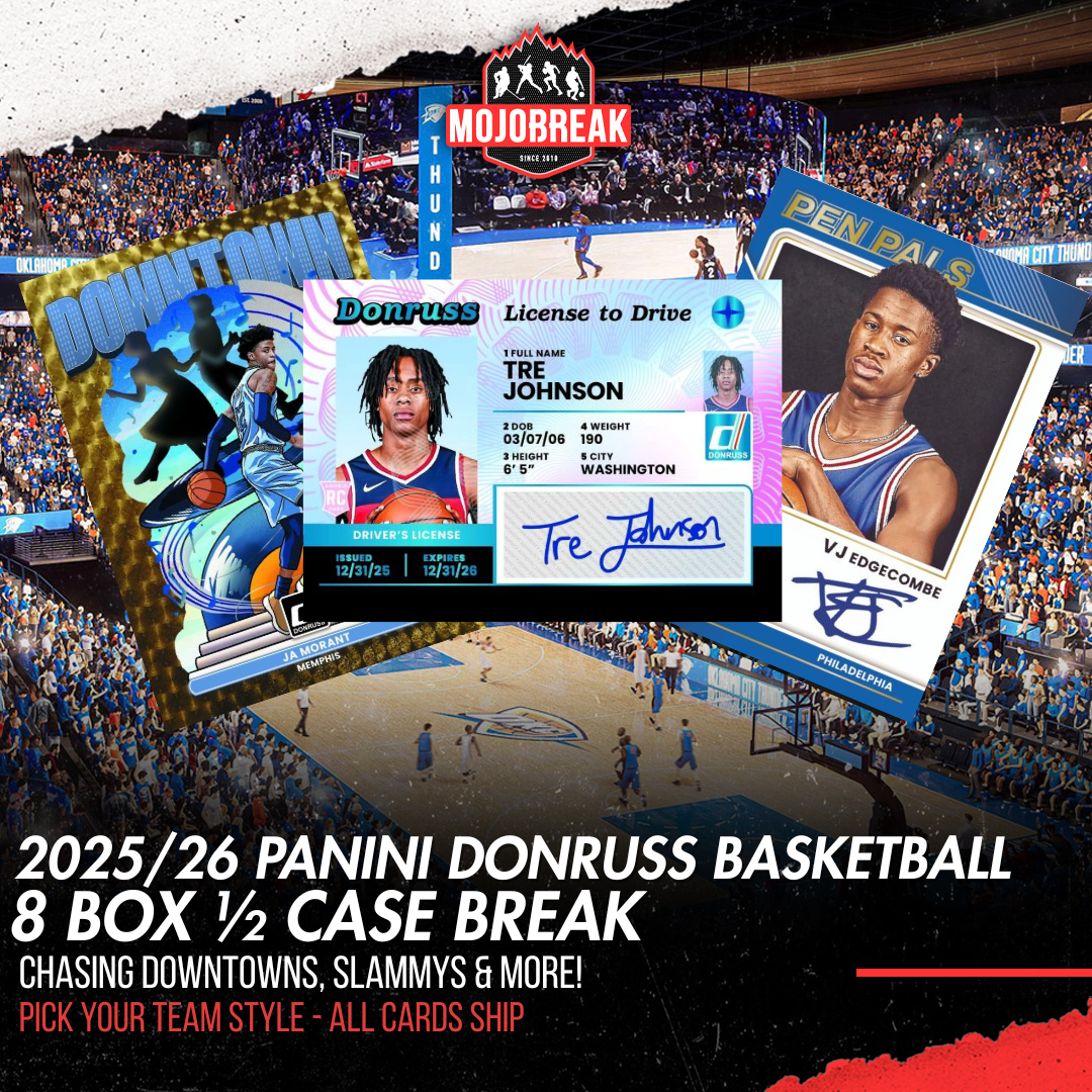 2025/26 Panini Donruss Basketball 8 Box Half Case Pick Your Team #3