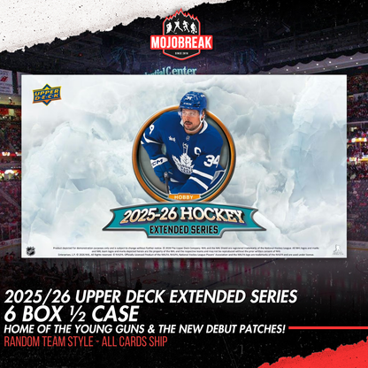 2025/26 Upper Deck Extended Series Hockey Hobby 6 Box Random Team #2