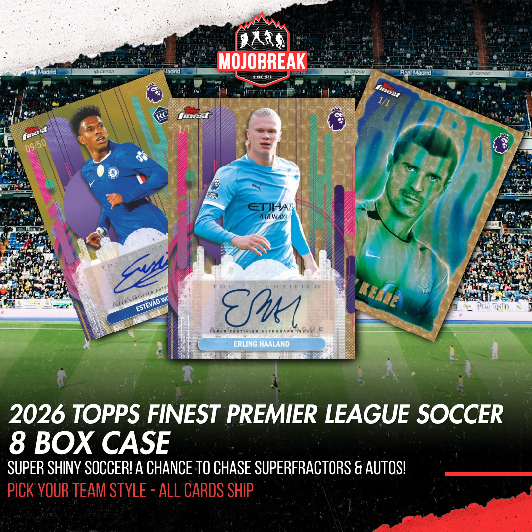 2026 Topps Finest Premier League Soccer Hobby 8 Box Case Pick Your Team #6