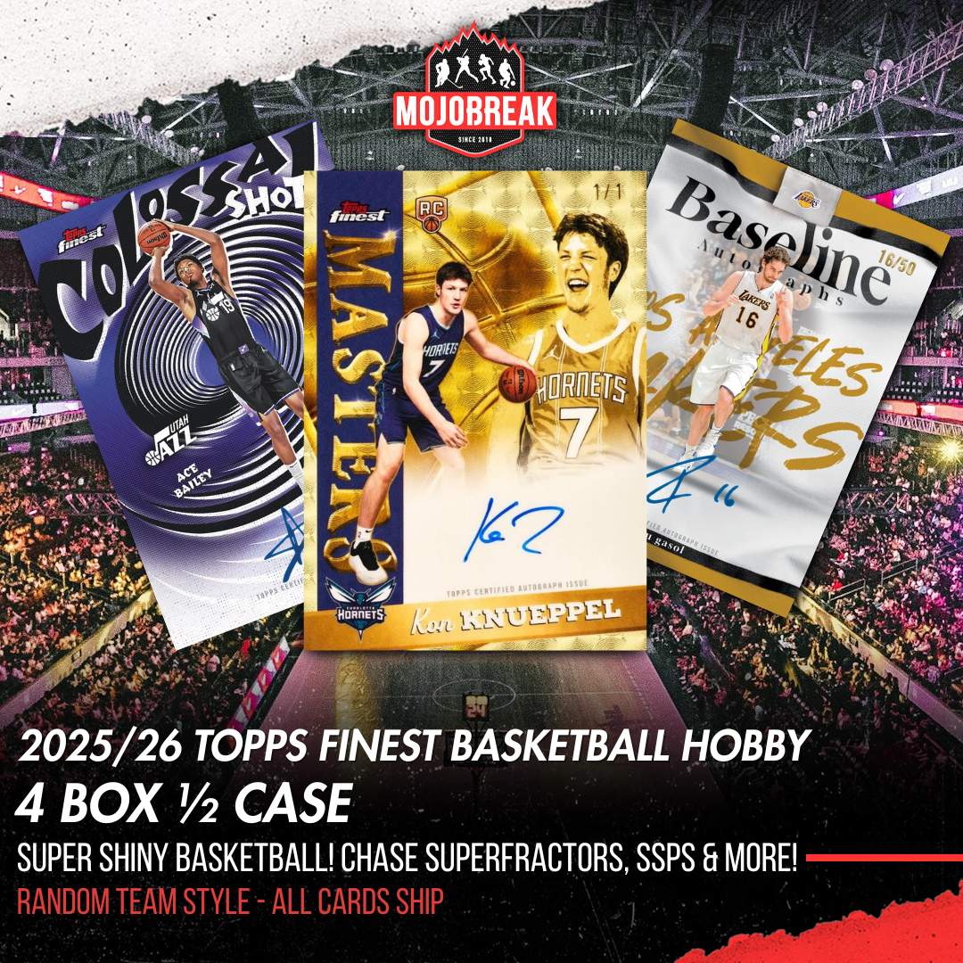 2025/26 Topps Finest Basketball Hobby 4 Box Random Team #1