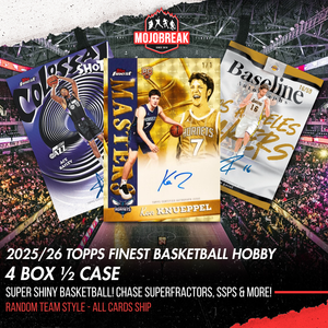 2025/26 Topps Finest Basketball Hobby 4 Box Random Team #1