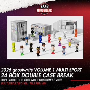 2026 ghostwrite Volume 1 Game Face 24 Box Double Case Pick Your Player #3