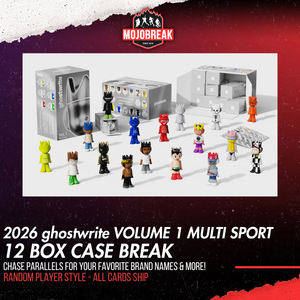 2026 ghostwrite Volume 1 Game Face 12 Box Case Random Player #3