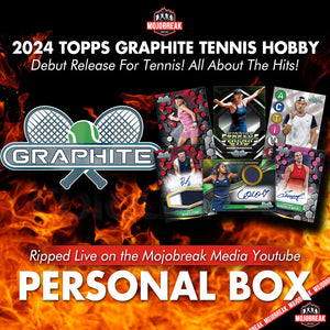 Personal Box - 2024 Topps Graphite Tennis Hobby Box (PB)