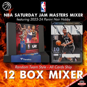 NBA Saturday Slam Jam Masters 12 Box Mixer Random Team #104