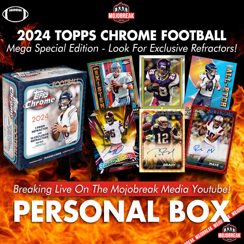 Personal Box - 2024 Topps Chrome Football Mega Special Edition Box (PB)