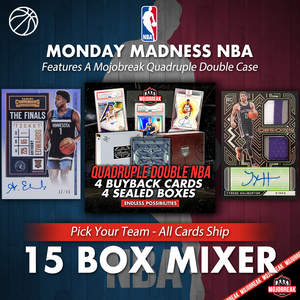 Monday Madness Quad Double Immac NBA 15 Box Monster Mixer Pick Your Team #7
