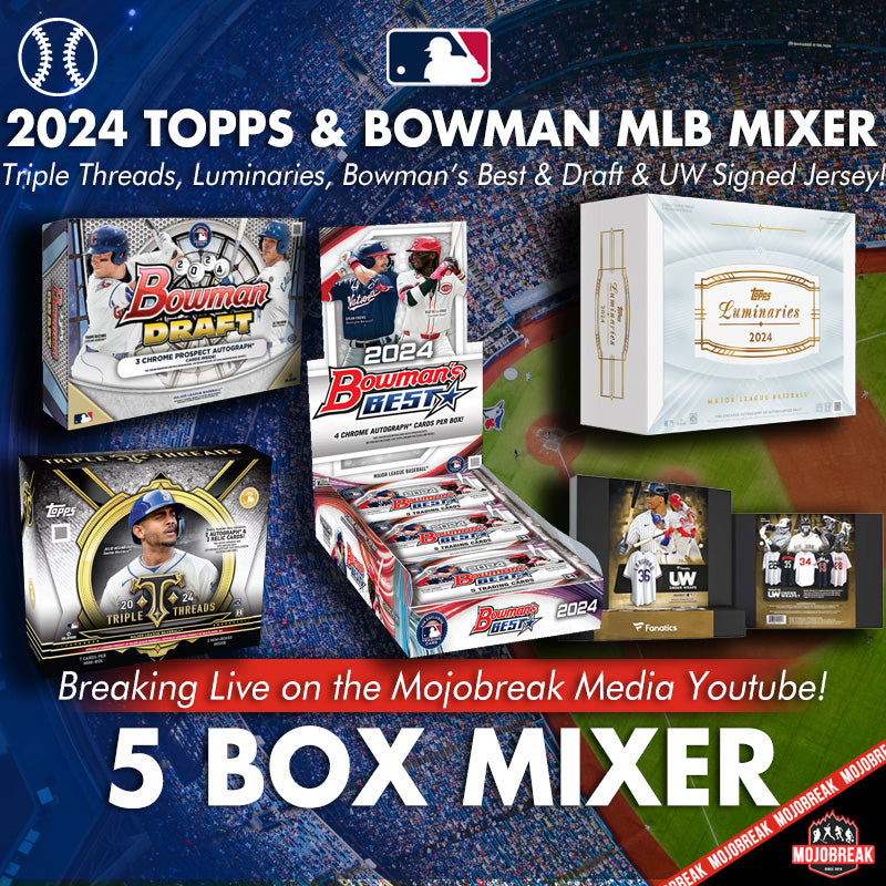 24-25 Triple Luminaries Best Draft & UW Baseball 5 Box Mixer Pick Your Team #1