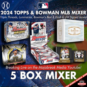 24-25 Triple Luminaries Best Draft & UW Baseball 5 Box Mixer Pick Your Team #1