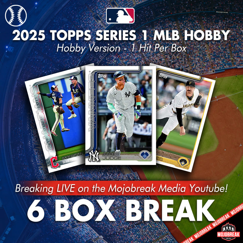 2025 Topps Series 1 Baseball Hobby 6 Box Half Case Pick Your Team #15