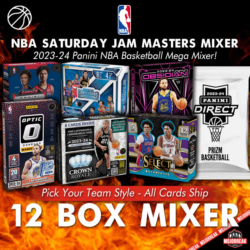 2023-24 NBA Saturday Jam Masters 12 Box Mixer Pick Your Team #94