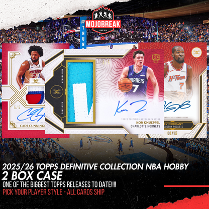2025/26 Topps Definitive Basketball Hobby 2 Box Case Pick Your Player #1 (Listing 2 of 2)