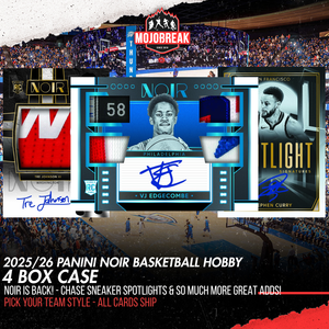 2025/26 Panini Noir Basketball Hobby 4 Box Case Pick Your Team #5