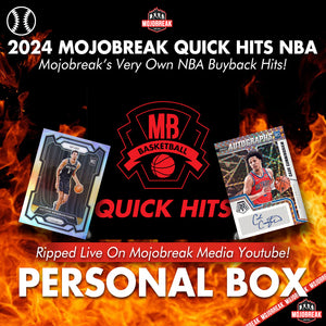 Personal Box - 2024 Mojobreak Quick Hits NBA Vol. 1 Personal Box (PB)