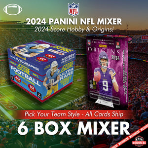 2024 Panini Origins & Score NFL Hobby 6 Box Mixer Pick Your Team #2