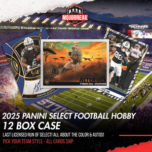 2025 Panini Select Football Hobby 12 Box Case Pick Your Team #1