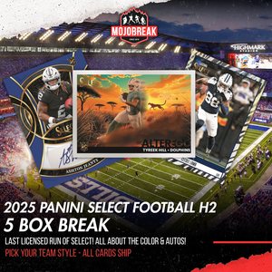 2025 Panini Select Football H2 5 Box Pick Your Team #3