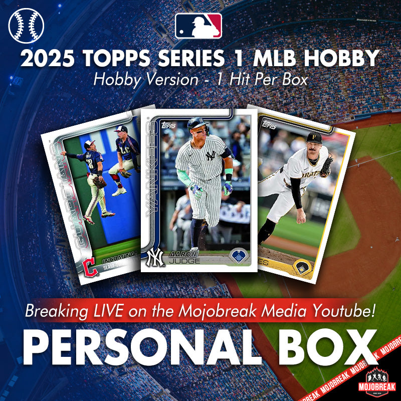 Personal Box - 2025 Topps Series 1 Baseball Hobby Box (PB)