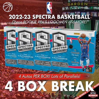 2022/23 Panini Spectra NBA 4 Box Random Team #1