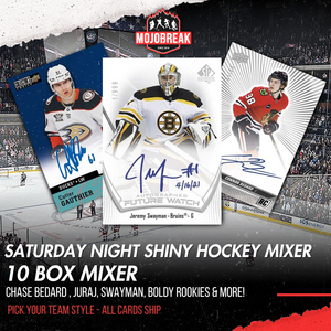 Saturday Night Shiny Hockey 10 Box Mixer Pick Your Team #1