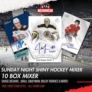 Sunday Night Shiny Hockey 10 Box Mixer Pick Your Team #2