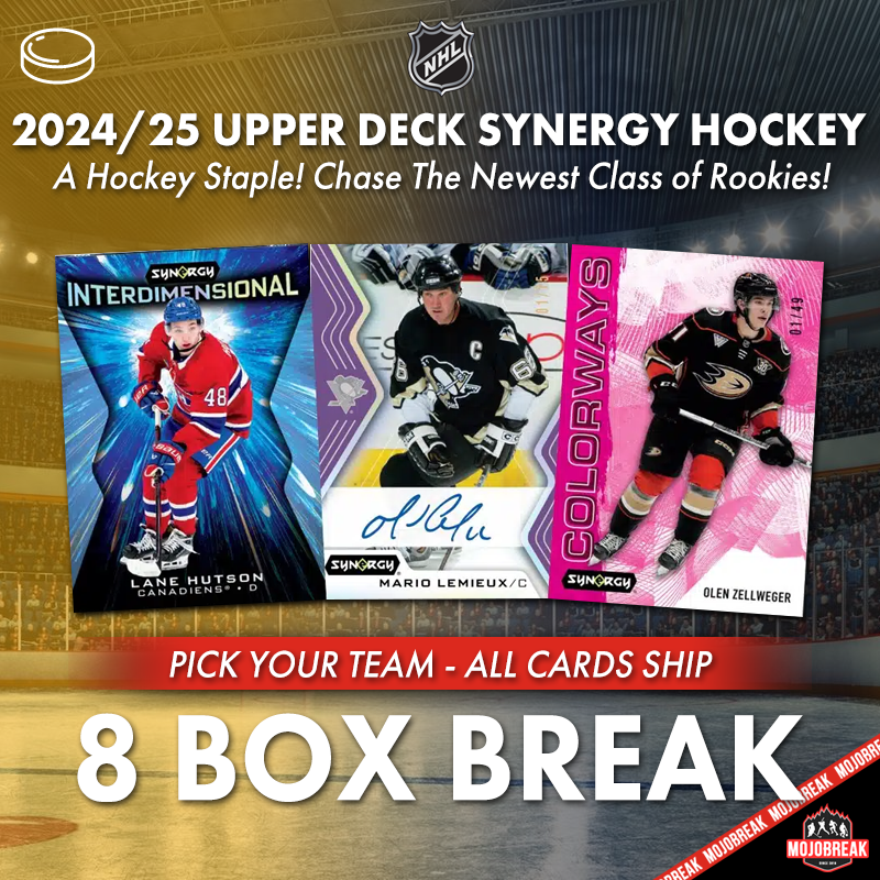 2024-25 Upper Deck Synergy Hockey 8 Box Pick Your Team #8