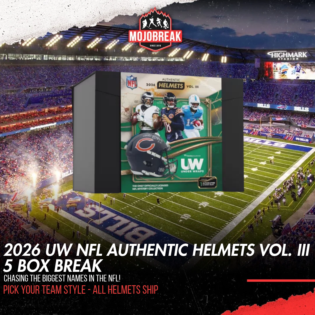 2026 Fanatics Under Wraps NFL Authentic Helmets Vol. III 5 Box Break Pick Your Team #1
